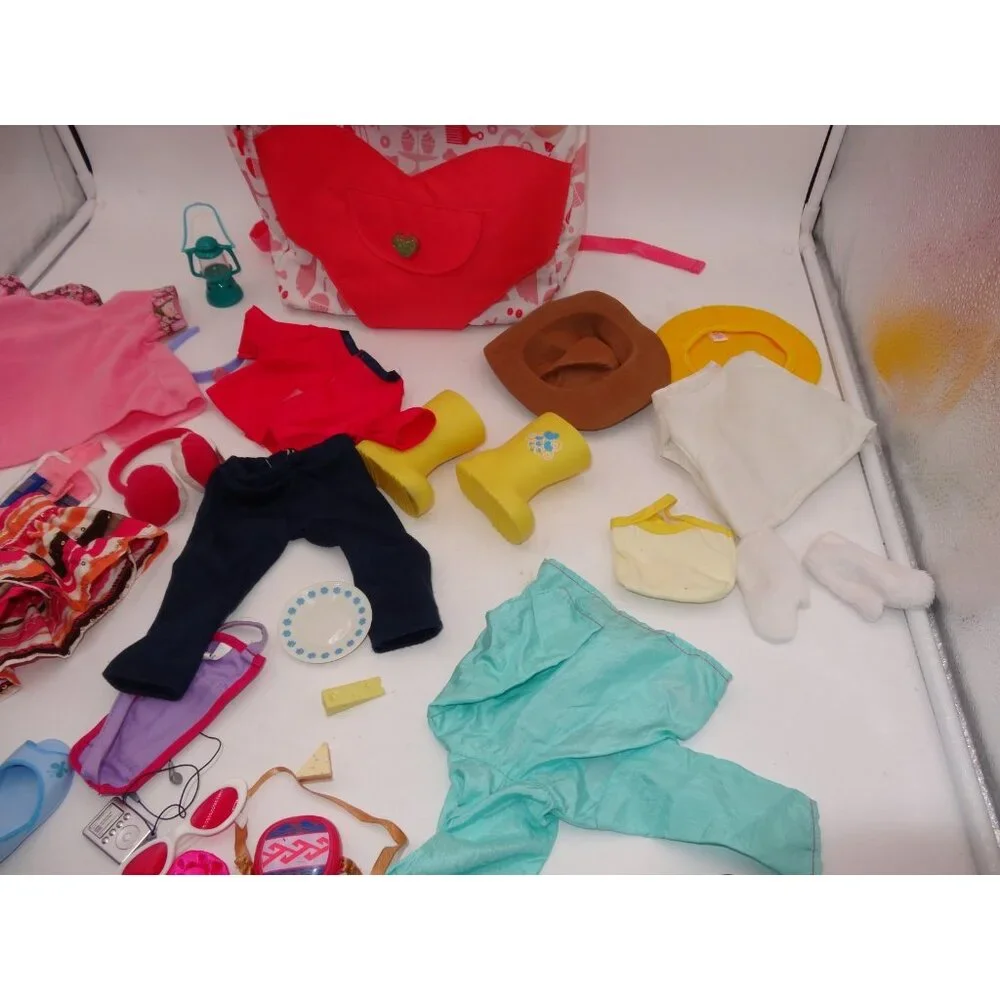 Our Generation‎ Doll Clothing for 18 inch Doll 18 plus Pieces Backpack Rainboot